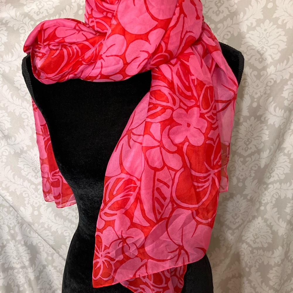 Vintage Sengalini Oversize Scarf Made in Italy - Picture 5 of 12